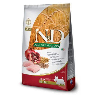 Natural And Delicious Ancestral Dry Chicken Adult Mini 800g